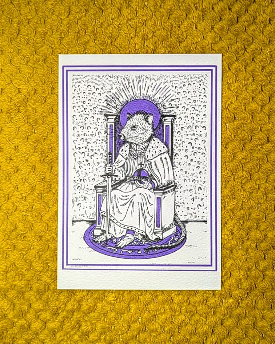 The Rat Duke and His Million Subjects Print